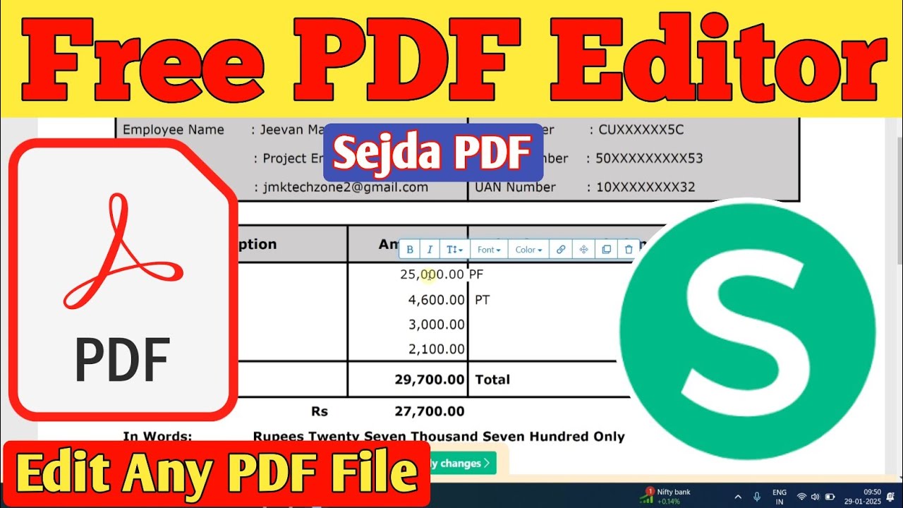 Sejda PDF Editor | How to Use Sejda PDF Editor | Sejda PDF Editor Tutorial