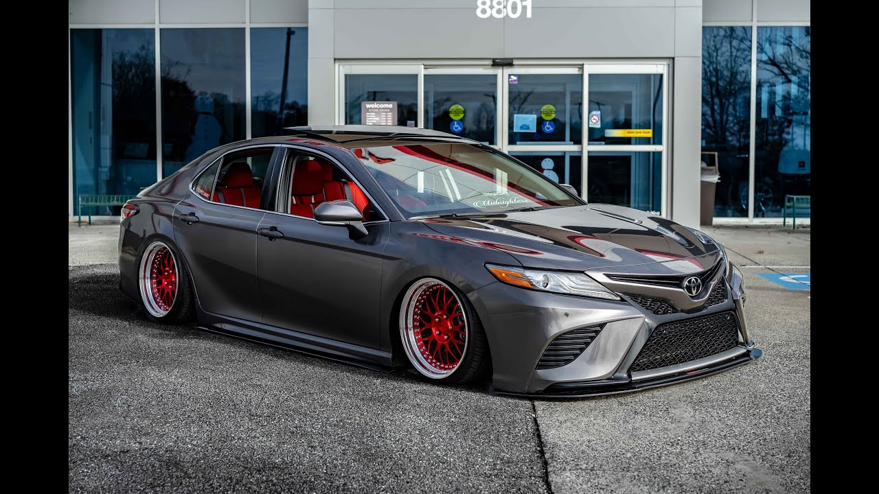 Bagged 2018 Camry Xse