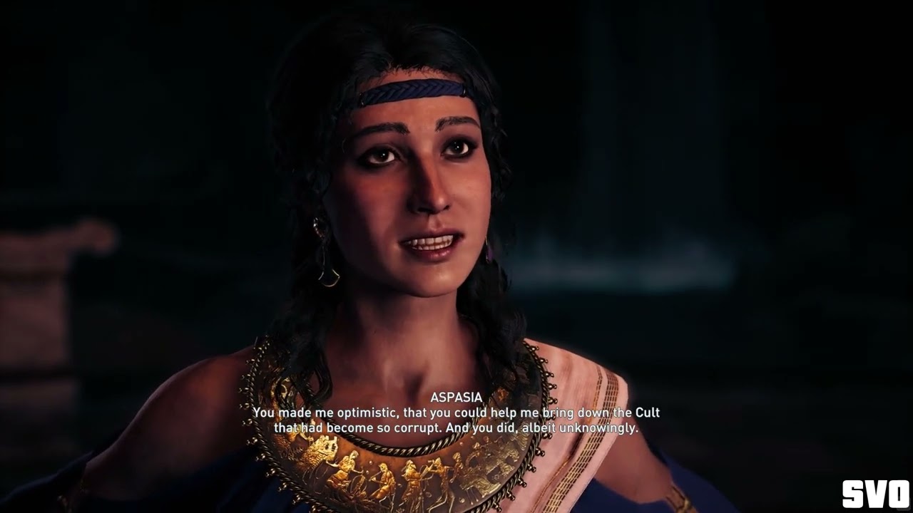 Assassin's Creed Odyssey - Alexios kills Aspasia The Leader of Kosmos