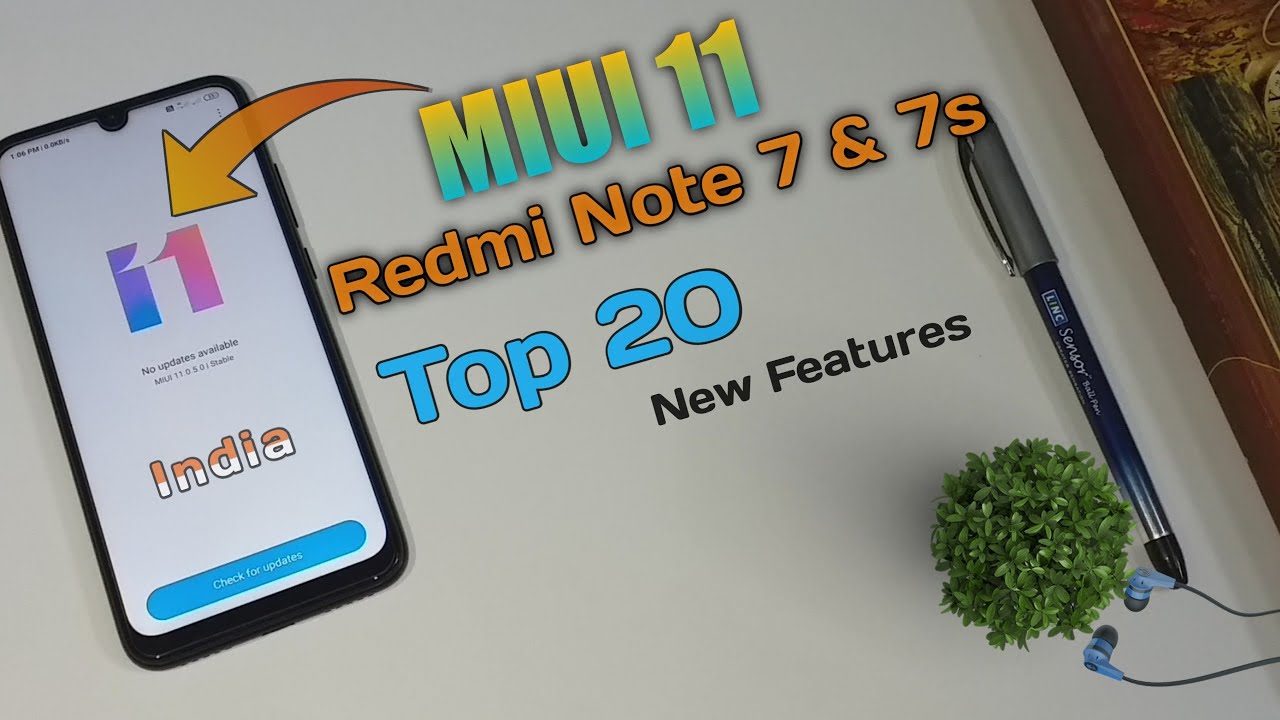 MIUI 11 Top 20 New Features In Redmi note 7/7s
