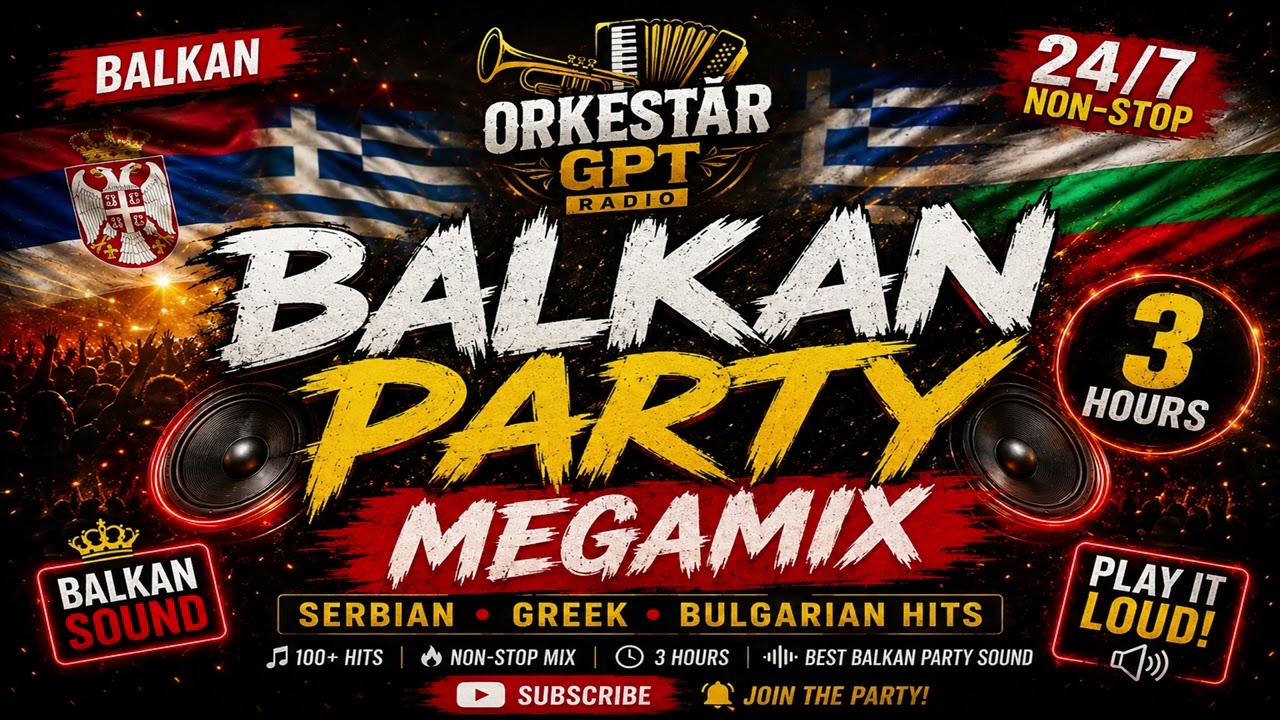 Balkan MegaMix 2026 🔥 Serbian, Greek & Bulgarian Party Hits Vol.3