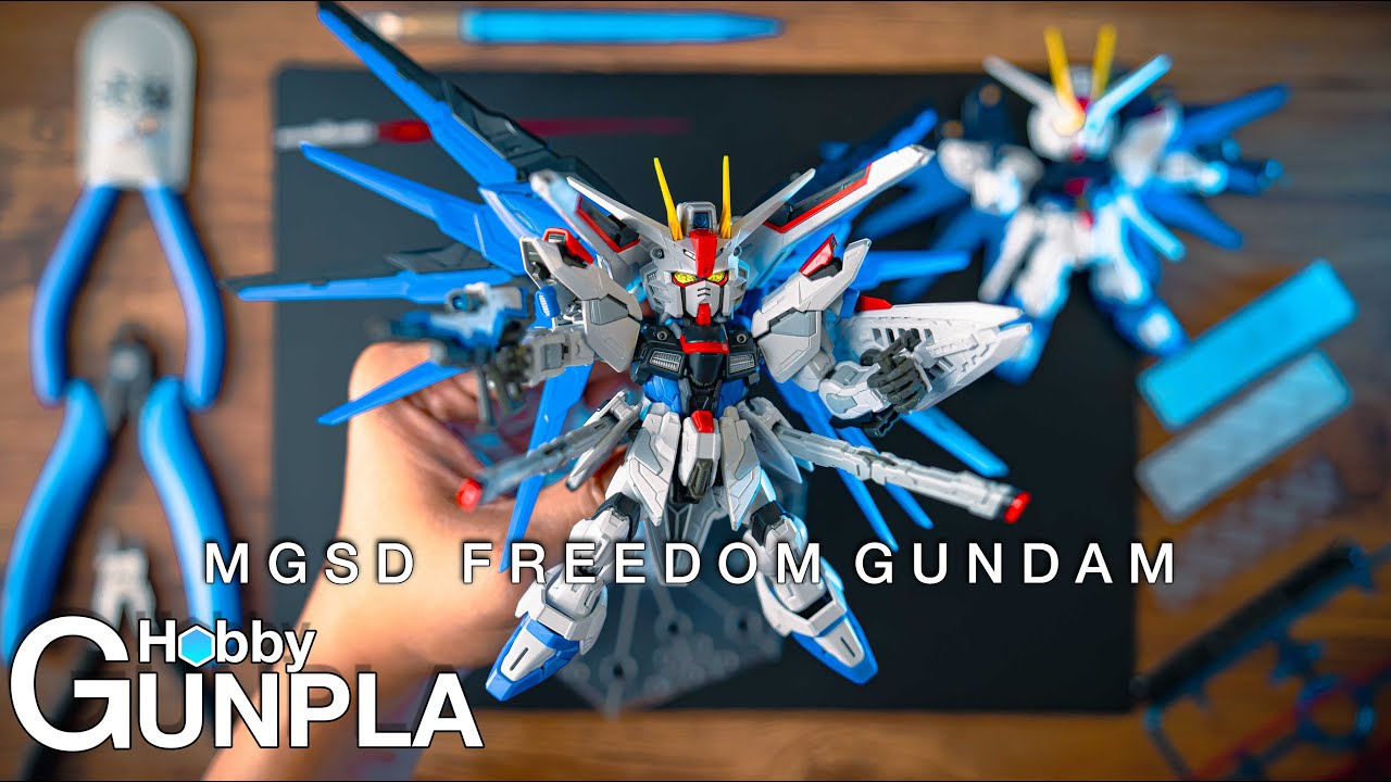 MGSD Freedom Gundam | Speed Build | Model Kit
