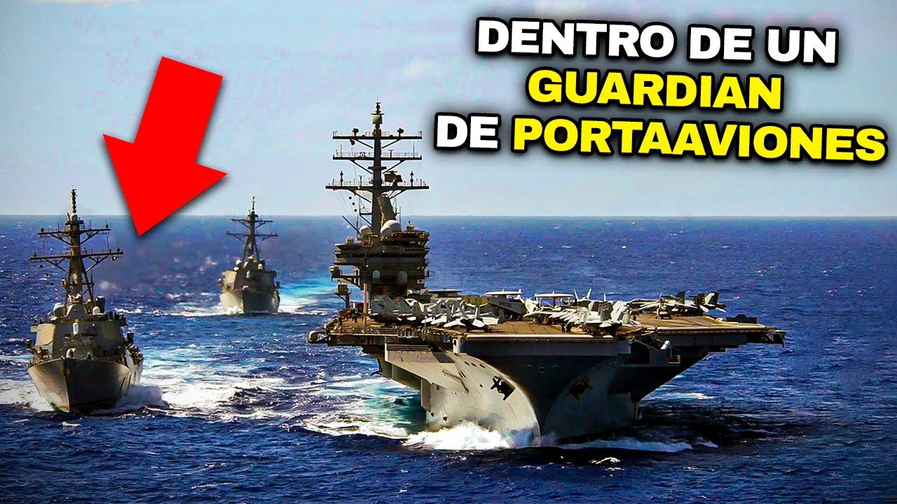 La VIDA dentro de un PODEROSO DESTRUCTOR de Estados Unidos