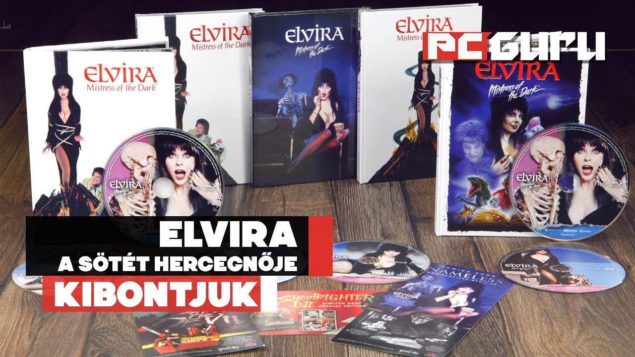 Elvira &eacute;s a t&ouml;bbiek ► ELVIRA, A S&Ouml;T&Eacute;T HERCEGNŐJE  - Kibontjuk