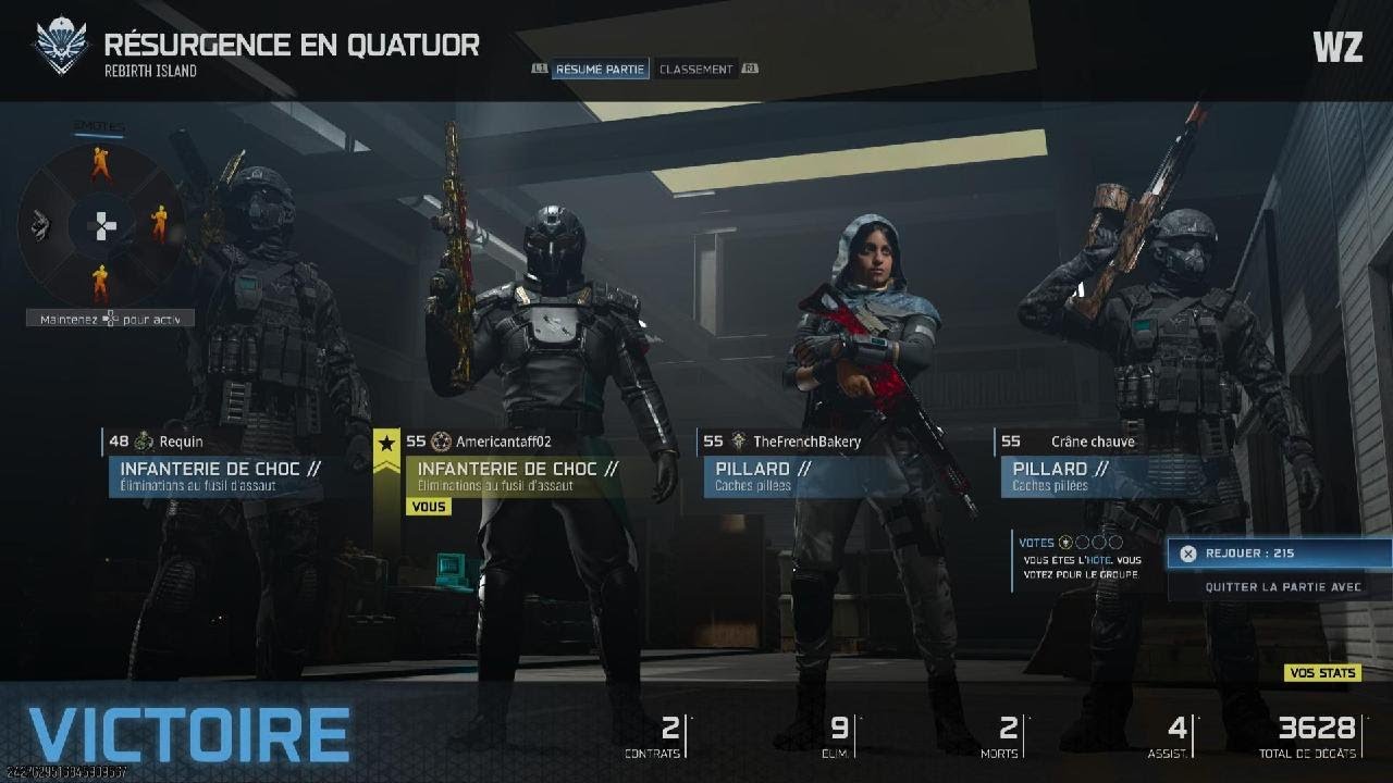 TOP 1 résurgence BO7 en compagnie de TheFrenchBakery crâne chauve et Requin