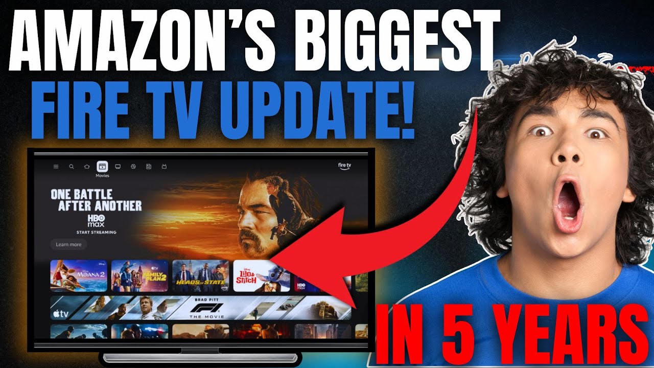 Amazon&rsquo;s Biggest Fire TV Update in 5 Years!! Is BAD News for Google TV