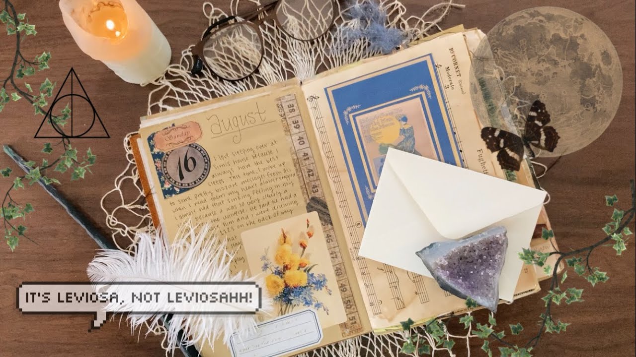 Witchy Junk Journal Flip Through| Dream Journal| Book of shadows