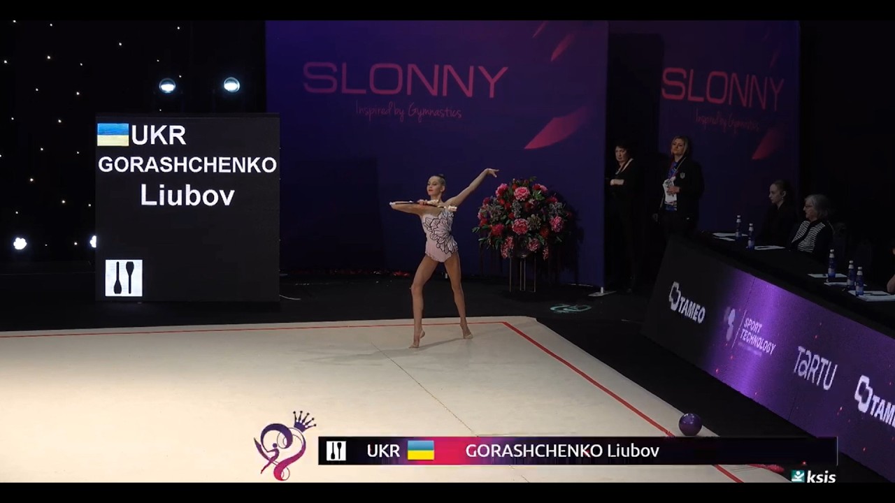 Liubov Gorashchenko Clubs 25,600 - International Senior Tournament Non-FIG 