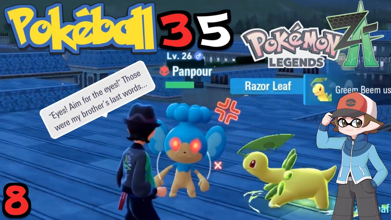 | Pokémon Legends: Z-A Episode 8 | - Eyes! Aim for the eyes!