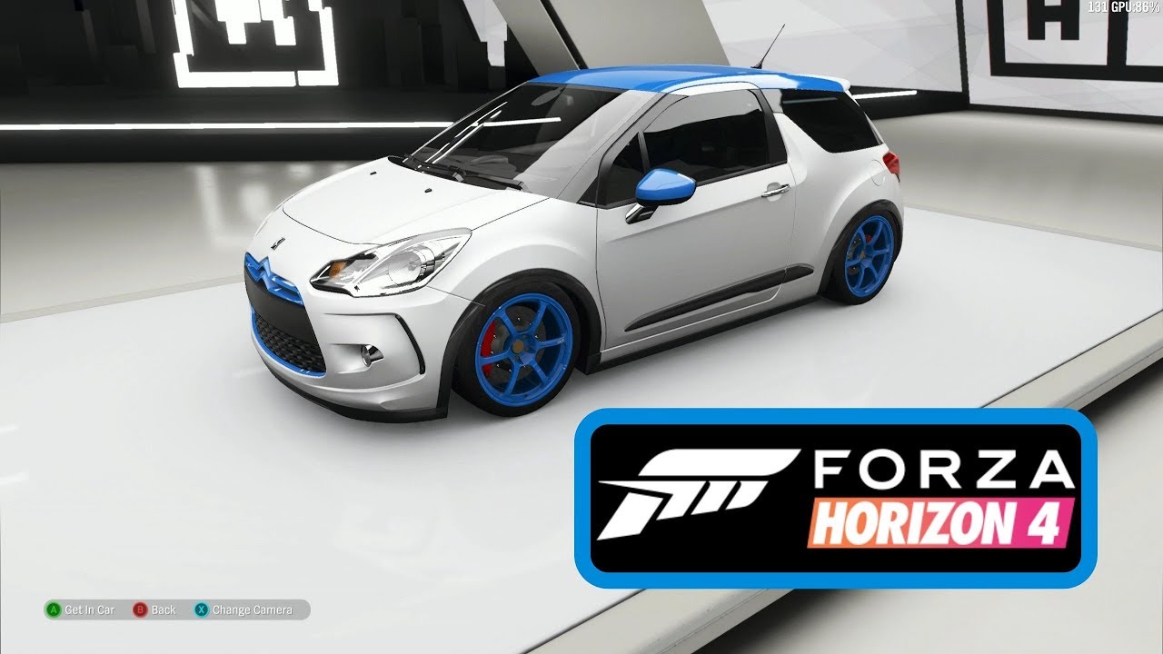 Forza Horizon 4 - 2011 DS Automobiles DS 3 Racing - Customize and Drive