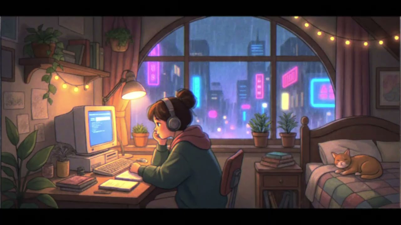 Rain on the Window ☔ Soft Lo-Fi to Sleep and Unwind
