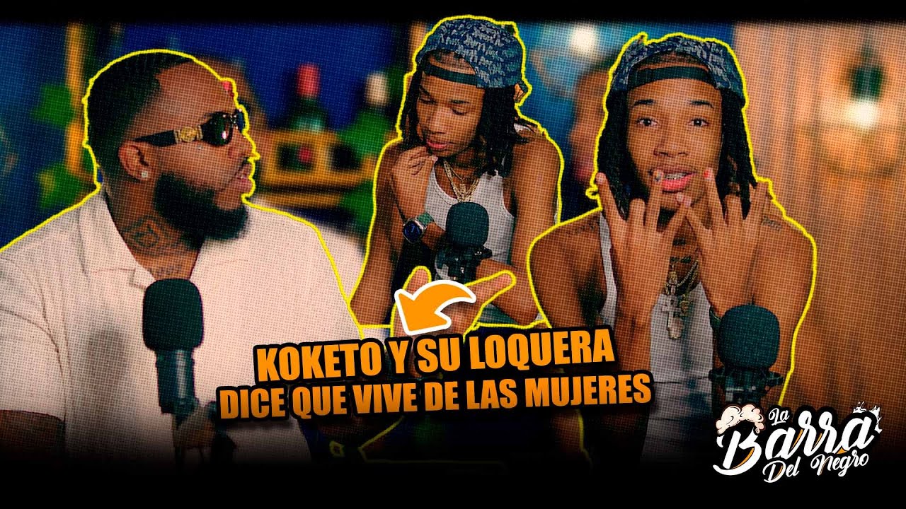 KOKETO Y SU LOQUERA LLEGA Y SE ADUEÑA DE LA BARRA! 😂😂#labarradelnegro