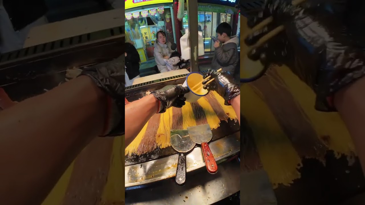 Sell Sweet & Sour Grilled Cold Noodles! Super Profitable Street Food Business!