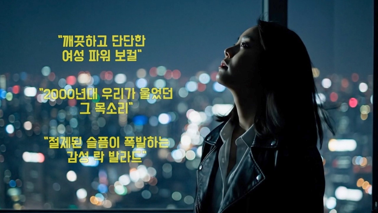 [2000s 락발라드] 미친 고음 샤우팅.. 깨끗하고 단단한 여성 파워 보컬 “불 꺼진 네 방에 아직 내가 남아 있어서”