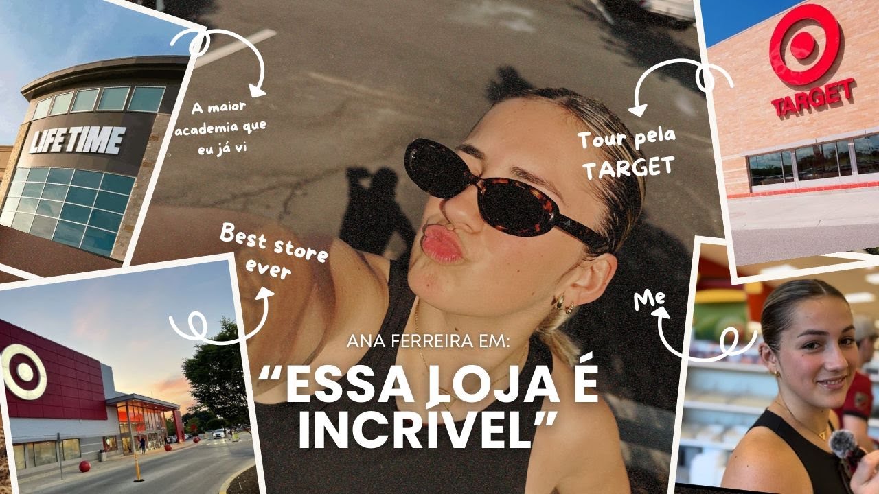 Tour pela TARGET e Pela A MAIOR ACADEMIA que eu ja vi!!