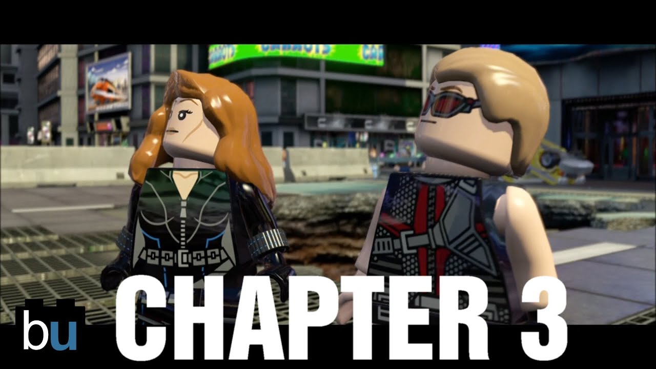 LEGO Marvel Superheroes Level 3: Exploratory Laboratory Gameplay/Walkthrough (Xbox One)