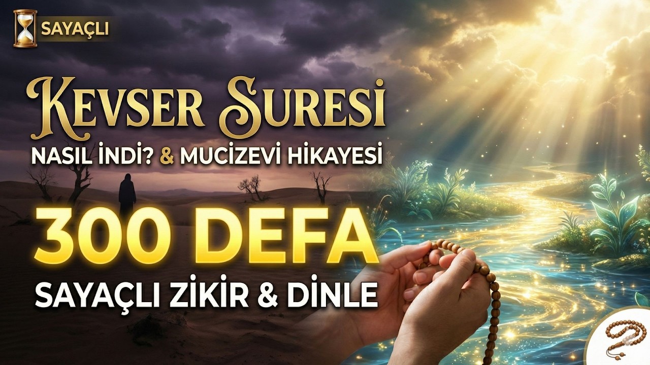 Kevser Suresi Nasıl İndi? | Sıkıntılardan Kurtulmak İçin 300 Defa Kevser Suresi Dinle