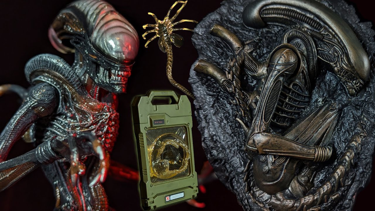 NECA Alien Romulus Scorched Xenomorph and Accessory Pack Review