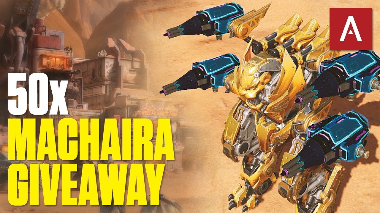 War Robots - Machaira Giveaway | 50x Machaira Up For Grabs!