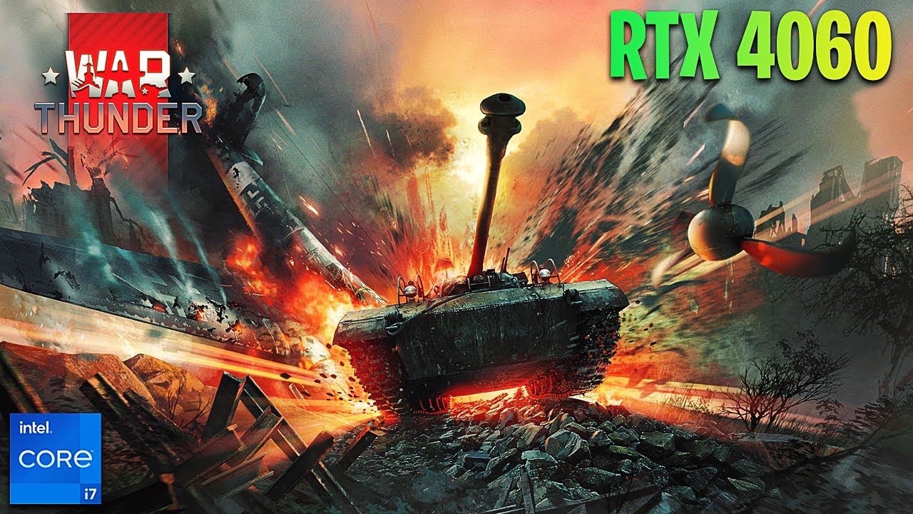 War Thunder | RTX 4060 | i7 13700HX | Performance Testing