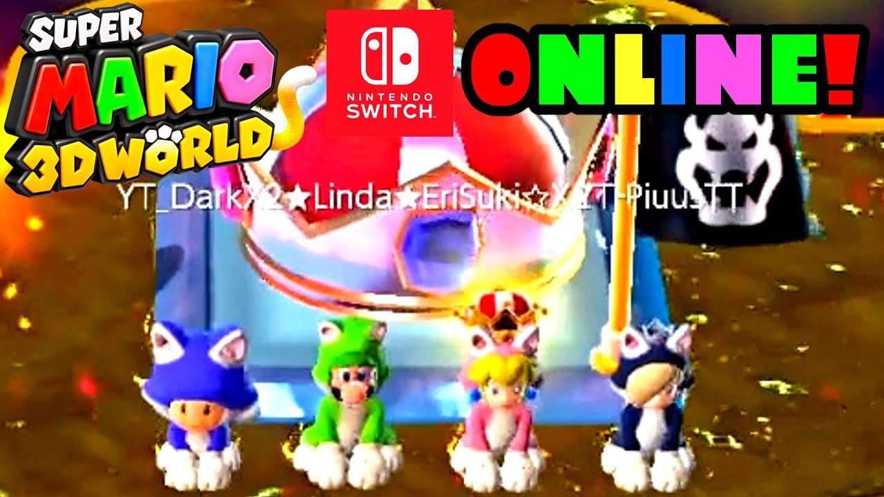 Super Mario 3D World Multiplayer Online with Friends #32