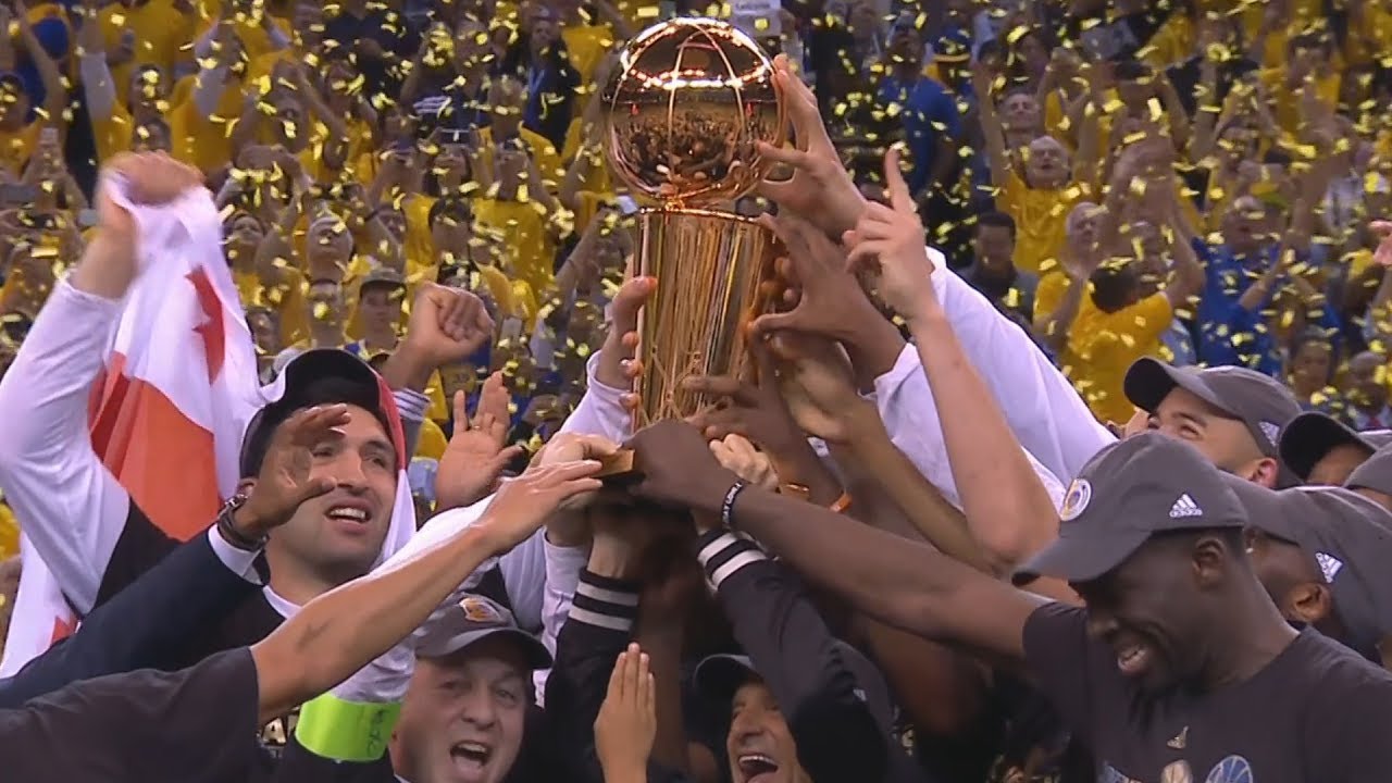 Warriors 2017 NBA Champions! Kevin Durant Finals MVP! Game 5 Cavs vs Warriors