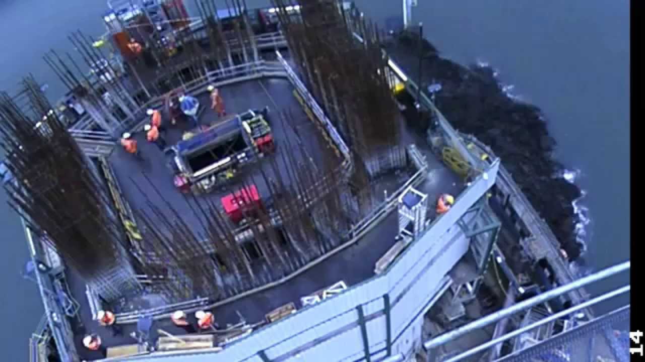 Queensferry Crossing - Centre Tower Concrete Pour & More