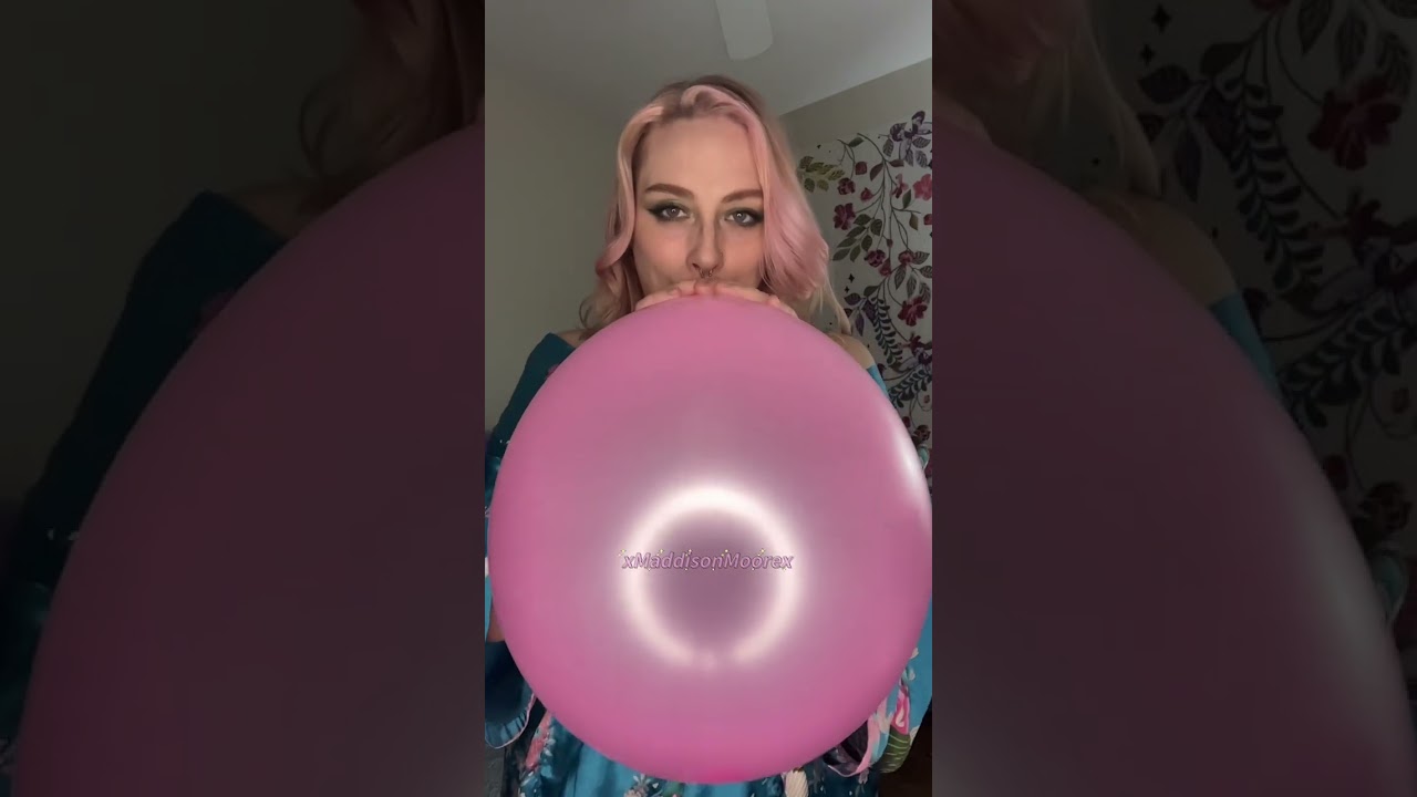 Pink balloon b2p for Valentine's Day!
