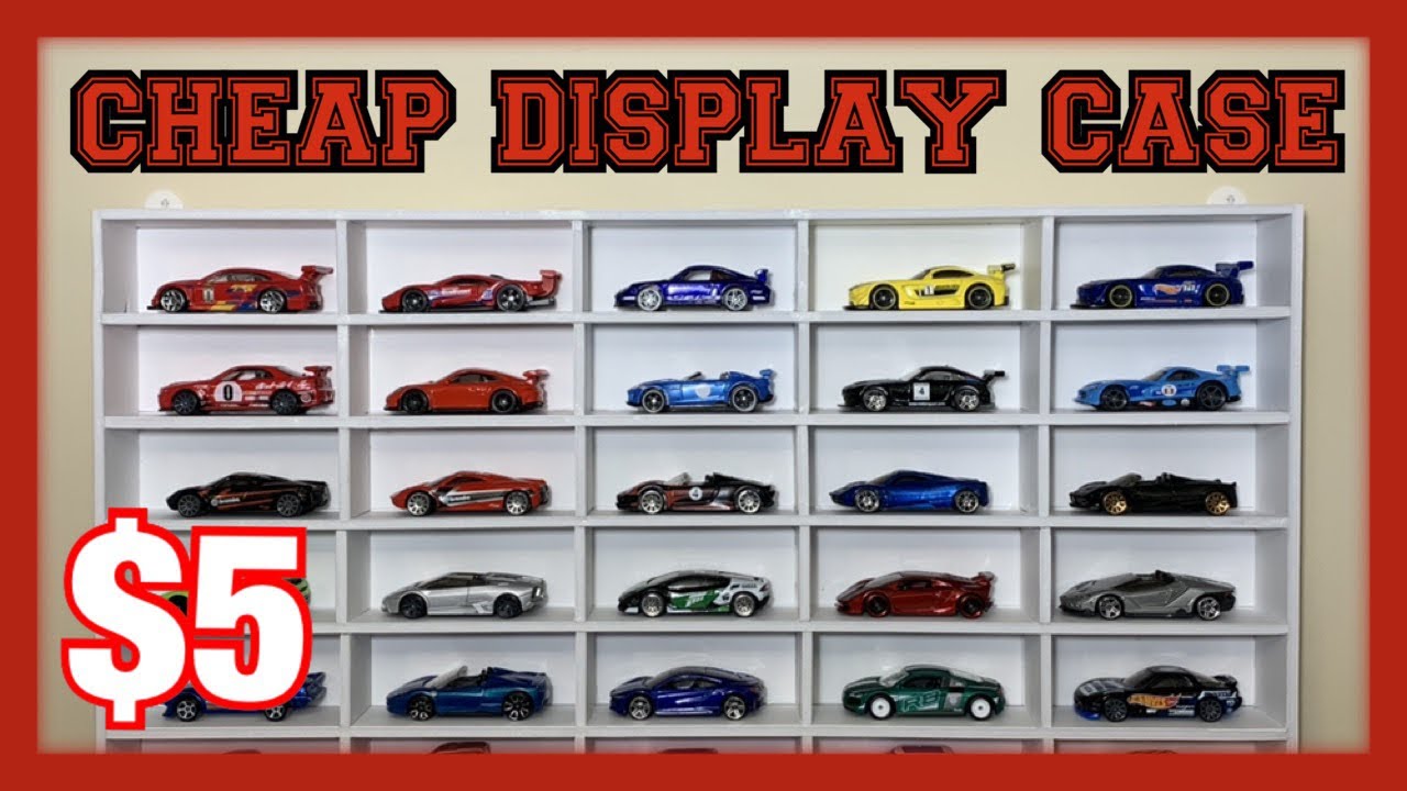 EASY DIY Hot Wheels Display Case [30 Slot]
