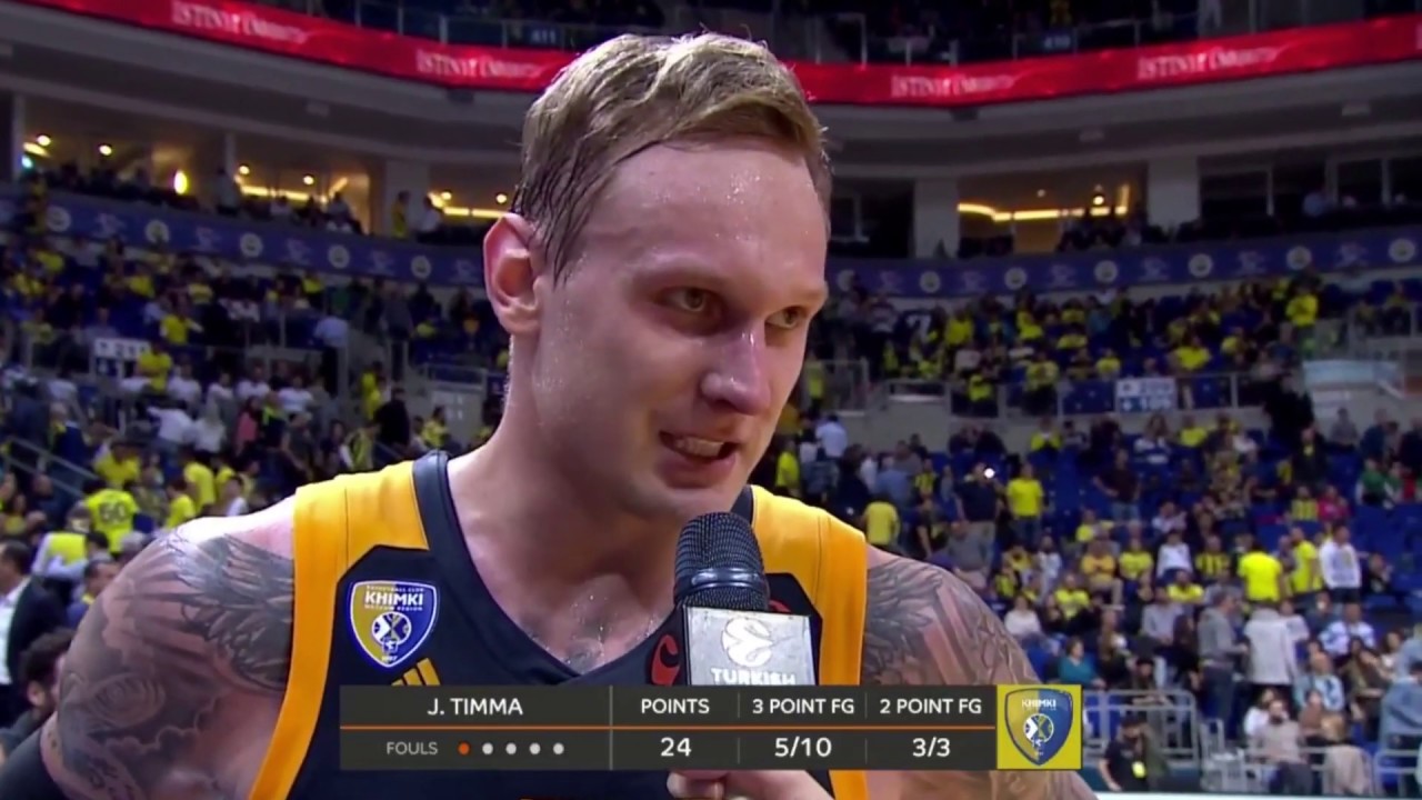 Jānis Timma vs. Fenerbahce: 26 pts (Career High), 2 reb, 3 ast Euroleague Round 11 [28.11.19.]