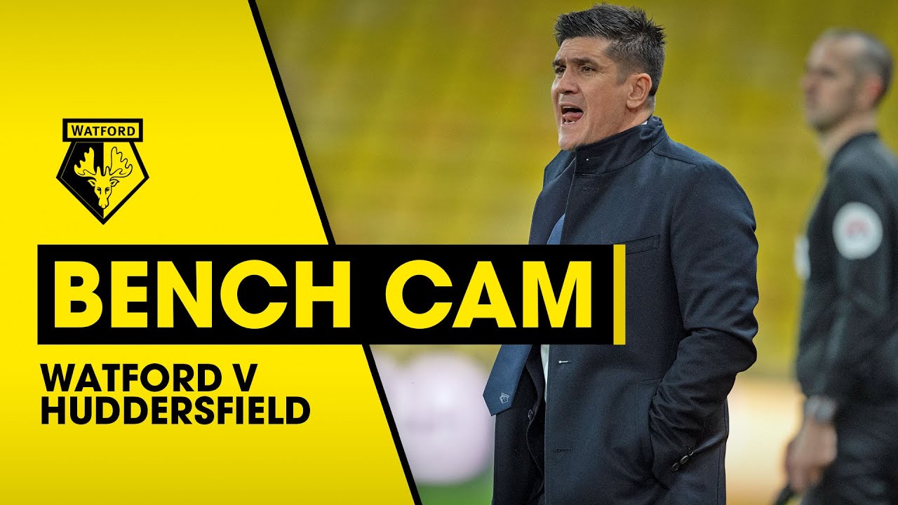 BEHIND-THE-SCENES | BENCH CAM AT WATFORD V HUDDERSFIELD!