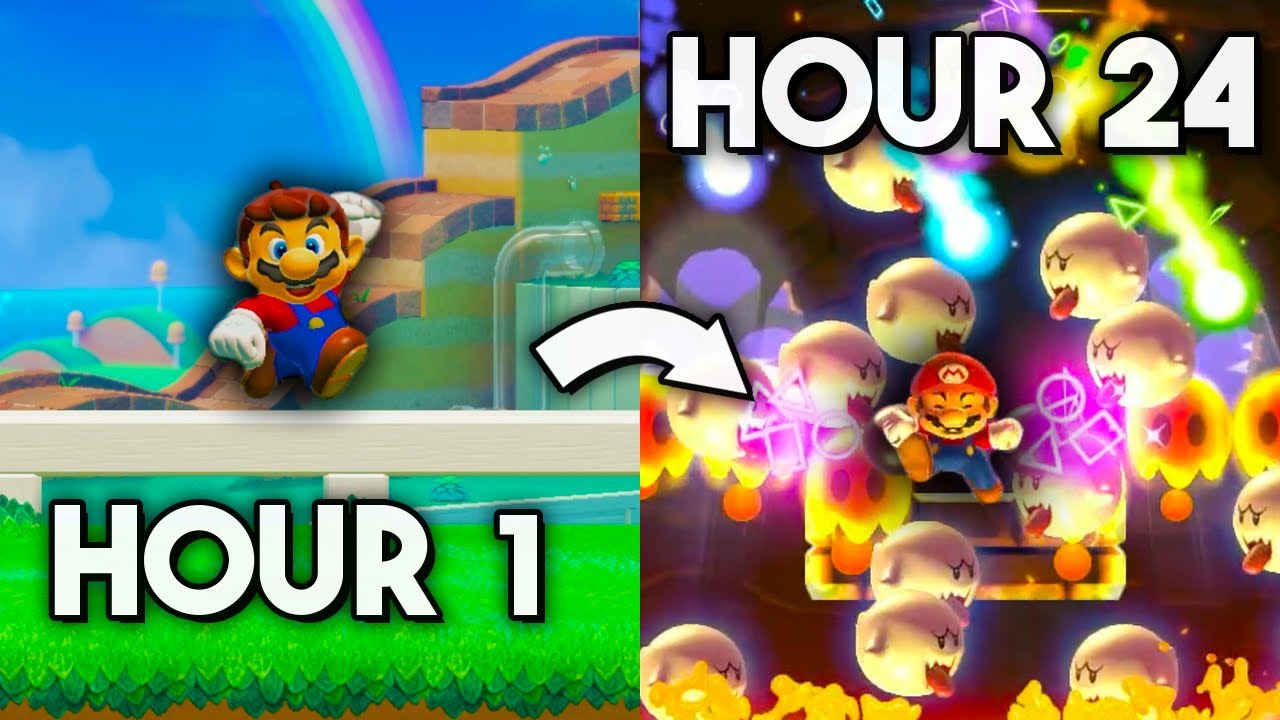 I played Super Mario Maker for 24 hours straight. It was a Mistake.