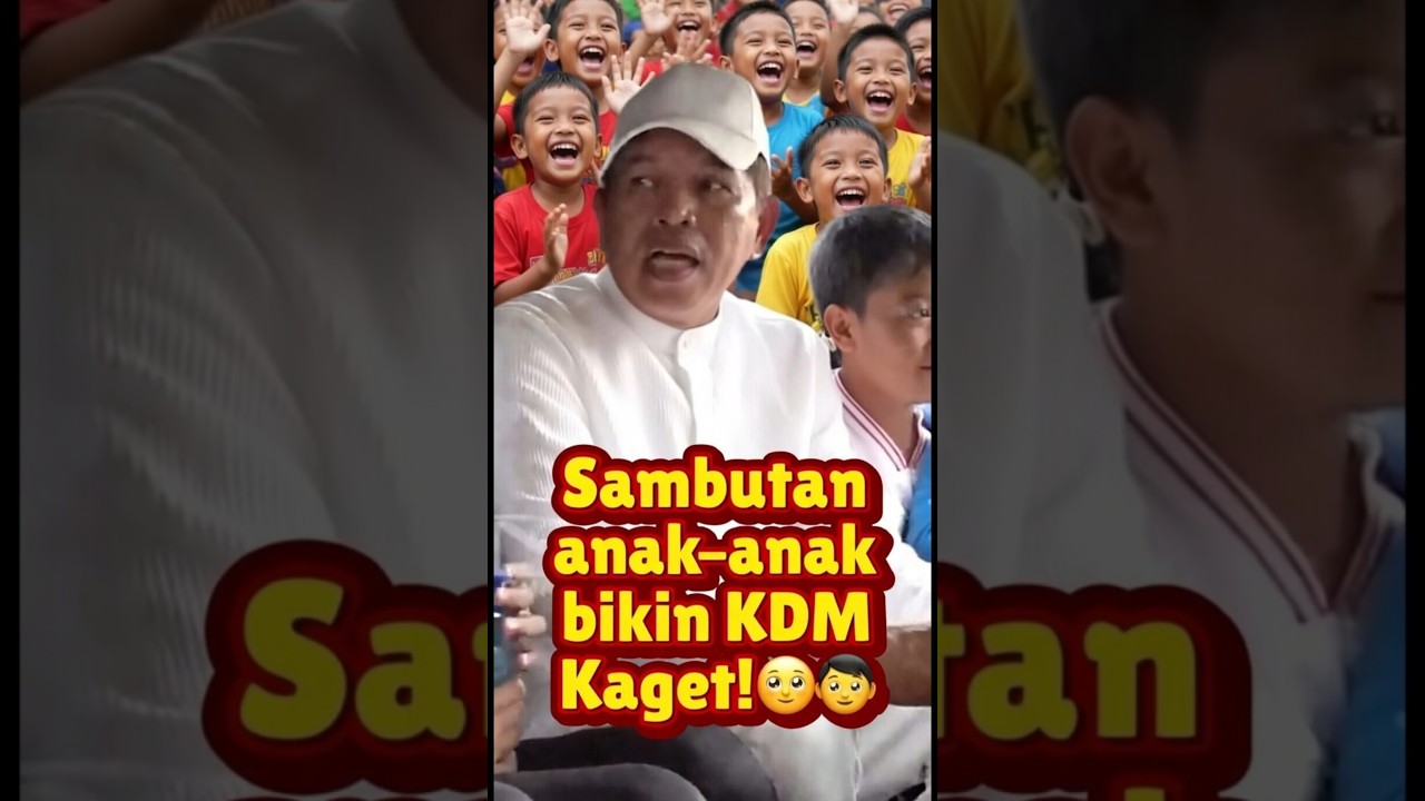 Sambutan anak-anak bikin KDM Kaget! 🫢#short #kdm #bapakaing #bandung #jawabarat #news #jabar