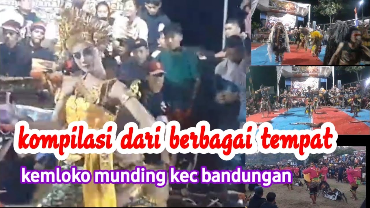 vidio kompilasi tarian reog dari berbagai tempat kemloko munding edit #213