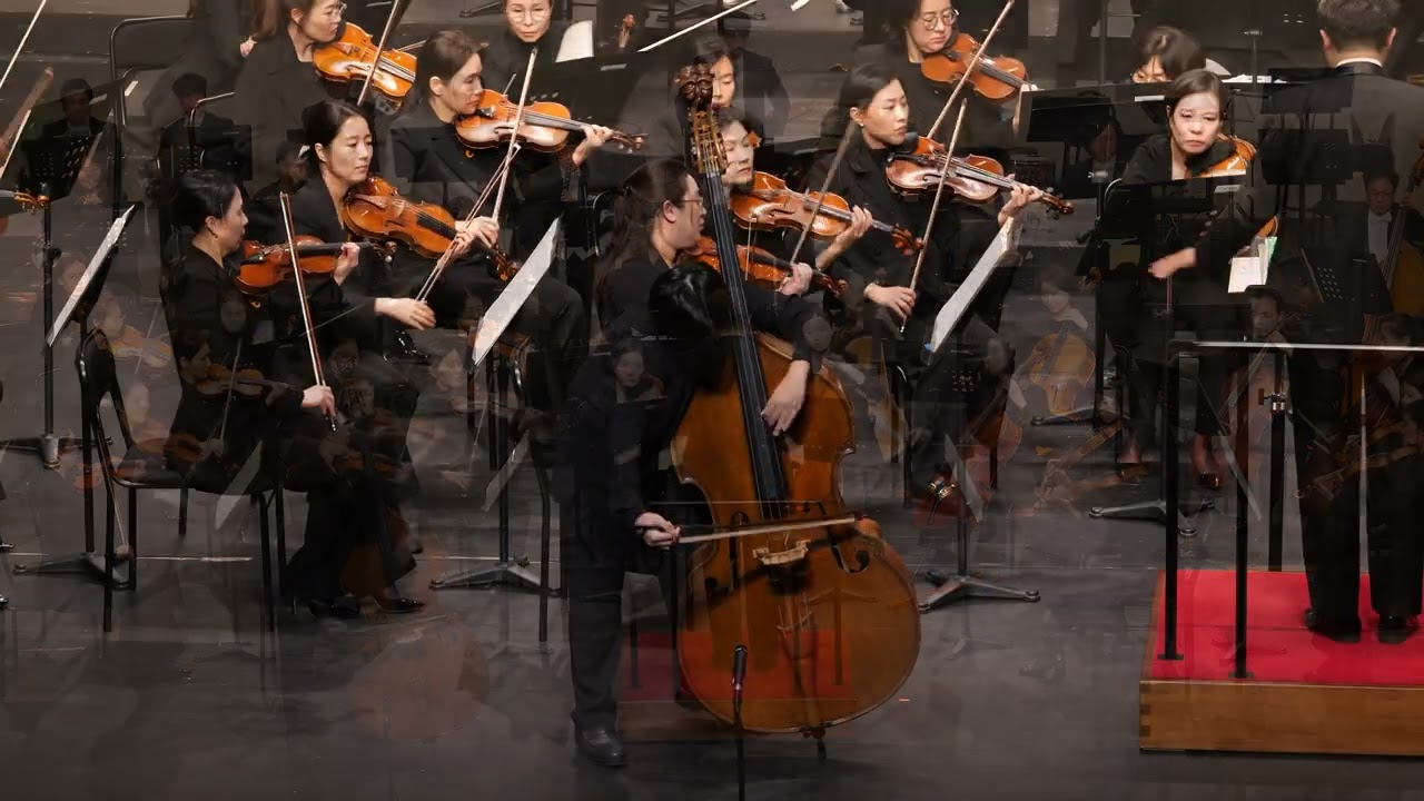 2024.11.09 #충남교향악단 # NEW ARTIST CONCERT #contrabass #초6 #koussevitzky 3악장 #협연 #공주문예회관