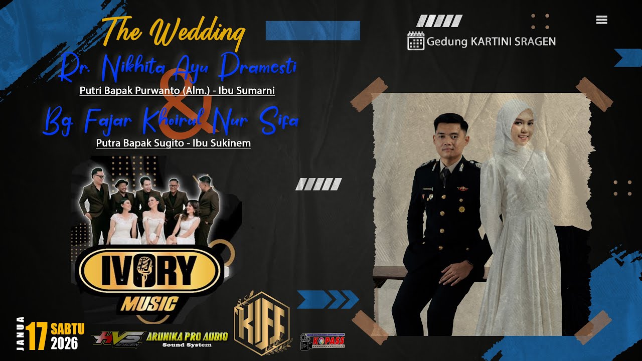 Live IVORY MUSIC Wedding " Nikhita & Fajar " | IVORY MUSIC | Arunika Pro Audio | HVS SRAGEN