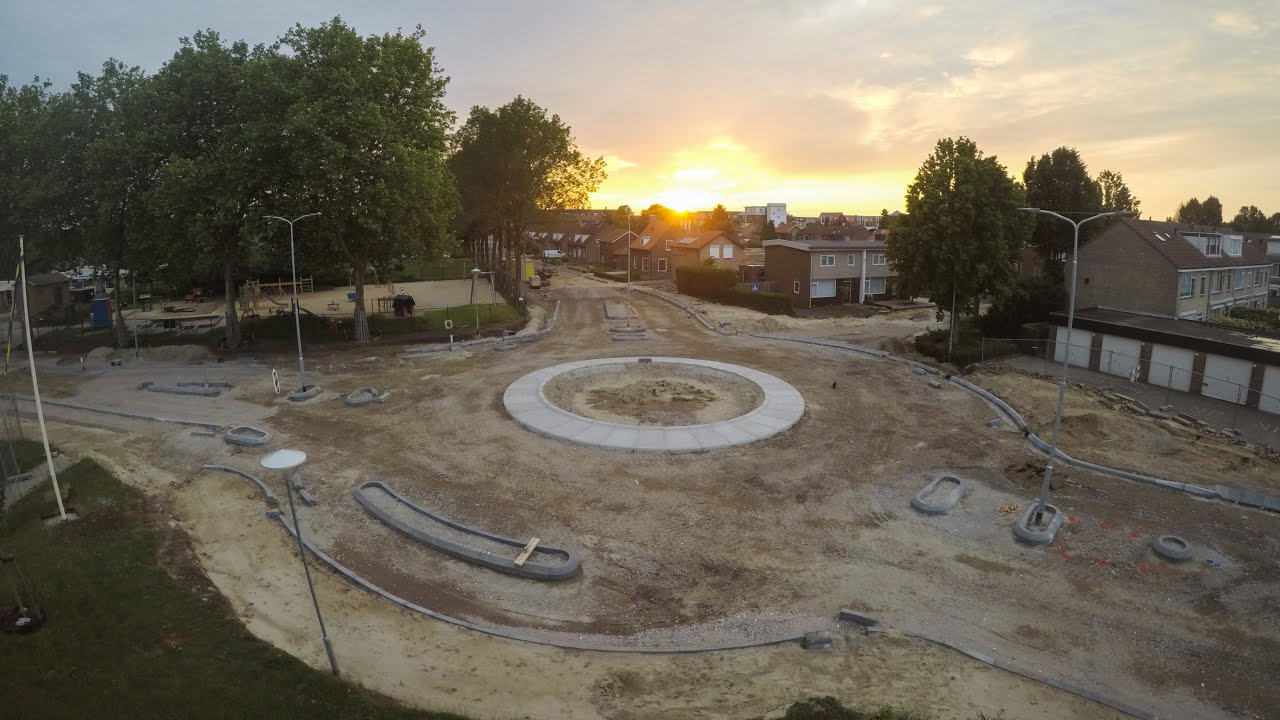 Gemeente Beuningen | Timelapse verbouwing rotonde Houtduiflaan