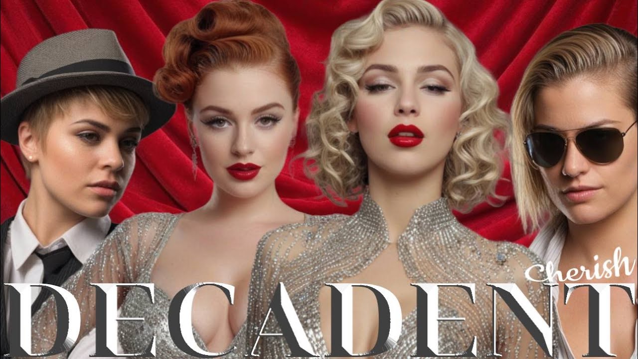 DECADENT | Cherish (AI Cabaret Pop Song & Lyric Music Video) #aimusic #cabaret #girlgroup