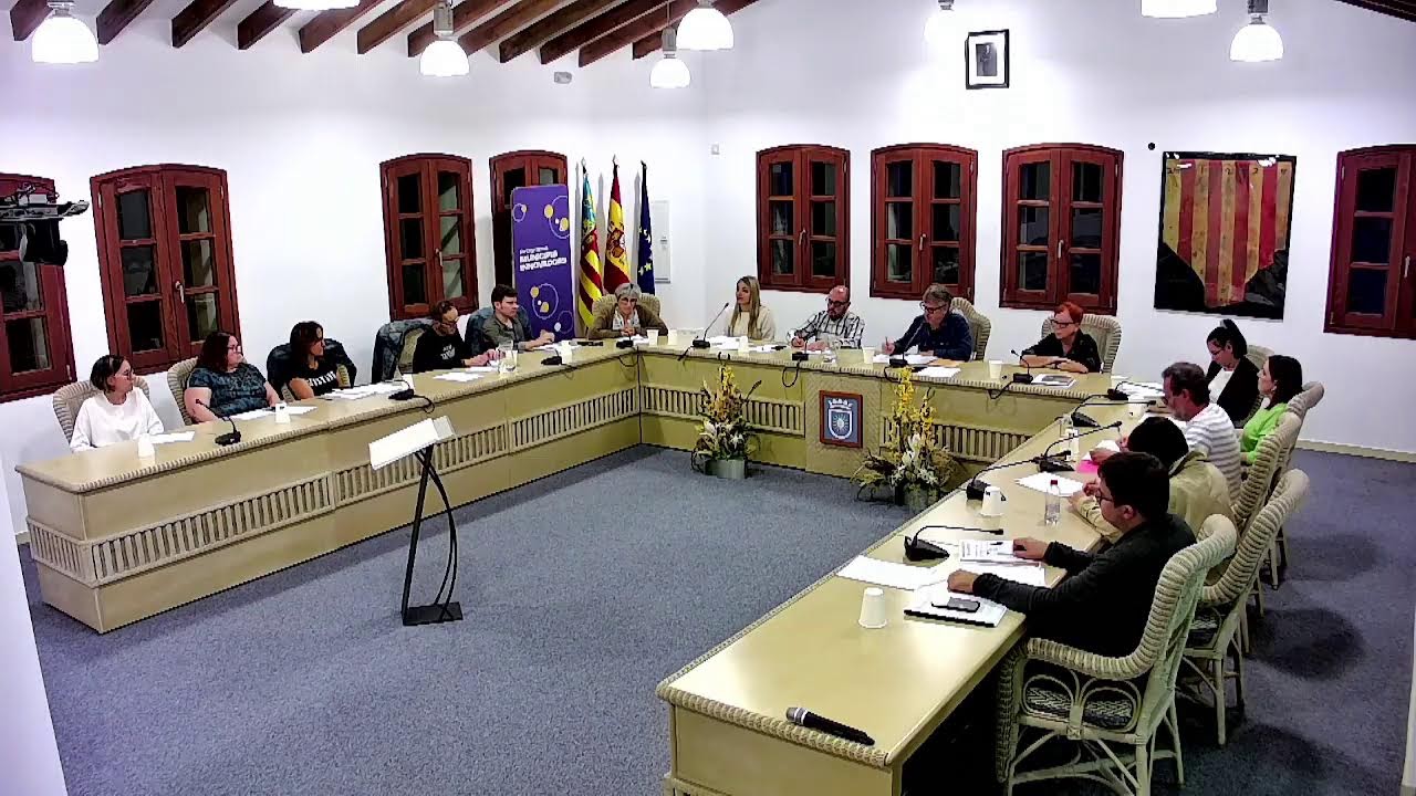 PLENARI ORDINARI AJUNTAMENT DE GATA 28/10/2025