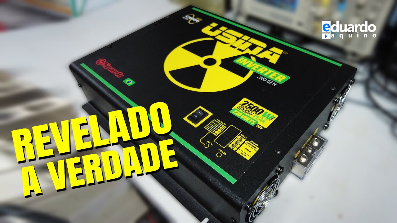 ABRI esse INVERSOR 2500W USINA para revelar a VERDADE!