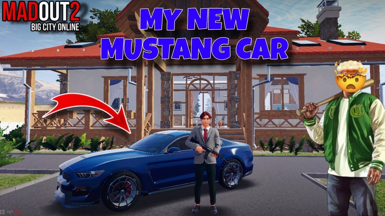 NC GAMERZ Ne Kharidi NEW MUSTANG 😱💥 | MadOut 2 Full Power Car Reveal 🔥 | NC OP 😎