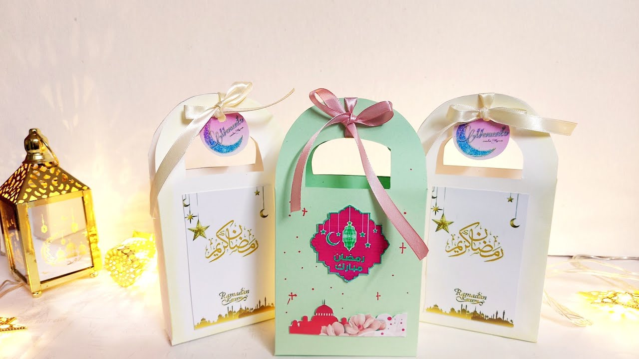 طريقه سهله لعمل توزيعات رمضان /اصنعيها بنفسك /افكار هدايا Diy Ramadan gift/gift hand made