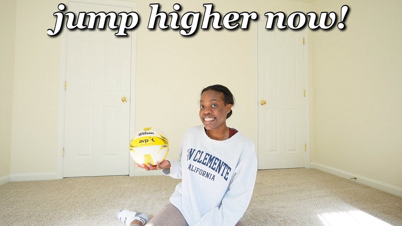 How to jump higher in volleyball! At-home exercises, advice, and tips | jacoby volleyball