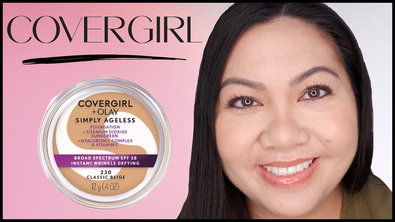 Covergirl + Olay Simply Ageless Instant Wrinkle Defying Foundation Review BEFORE YOU BUY