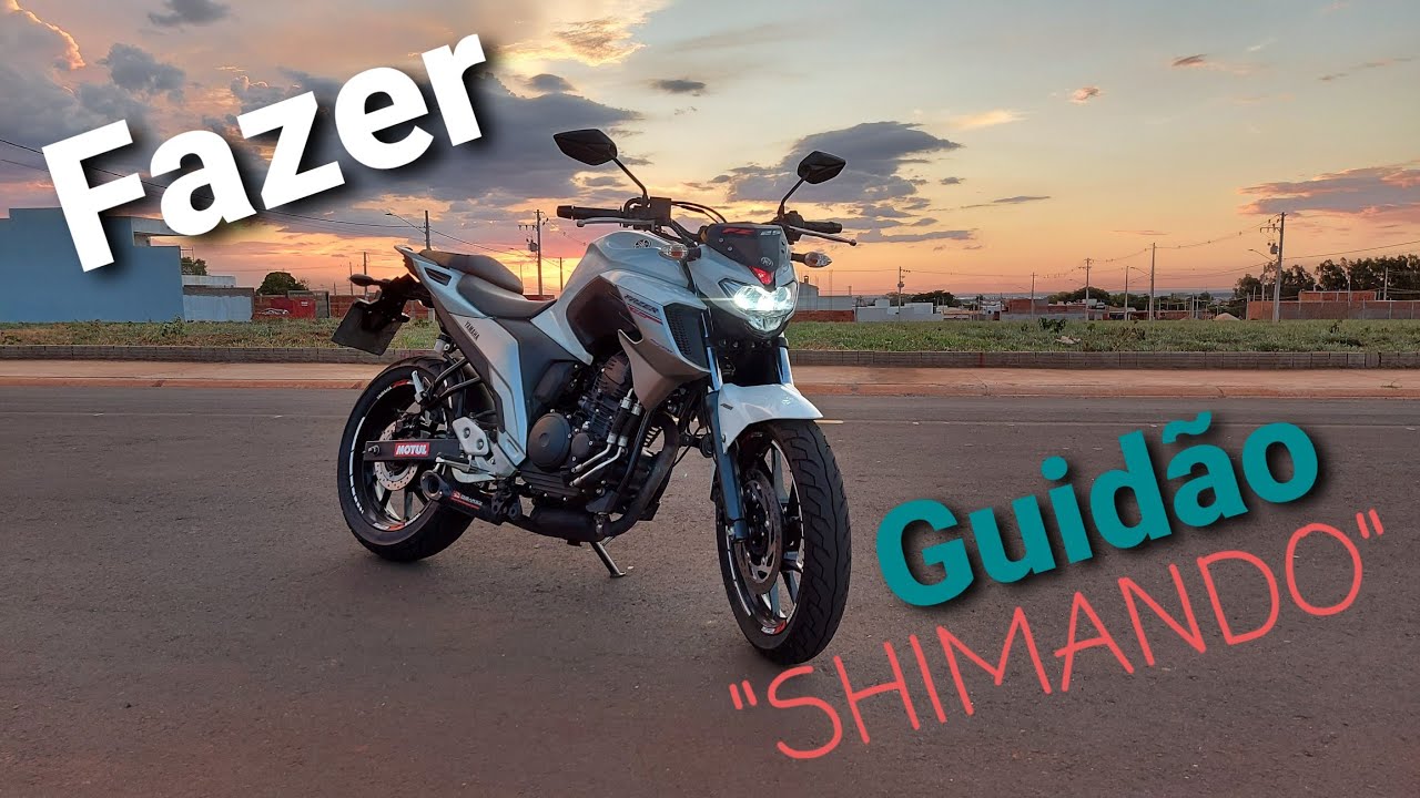 Fazer 250 (FZ25) Guidão tremendo/chaqualha 