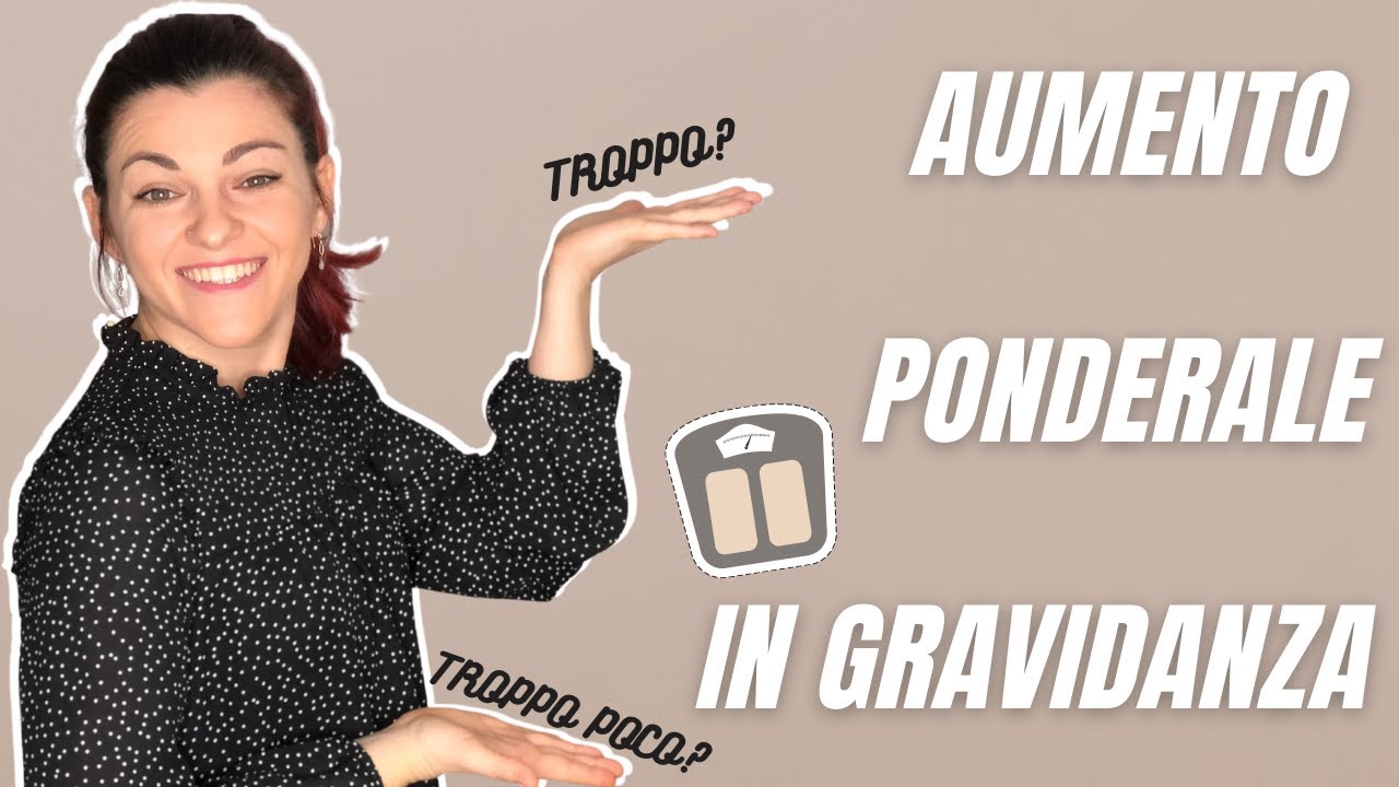 Quanto peso prendere in gravidanza? | Aumento ponderale mese per mese!