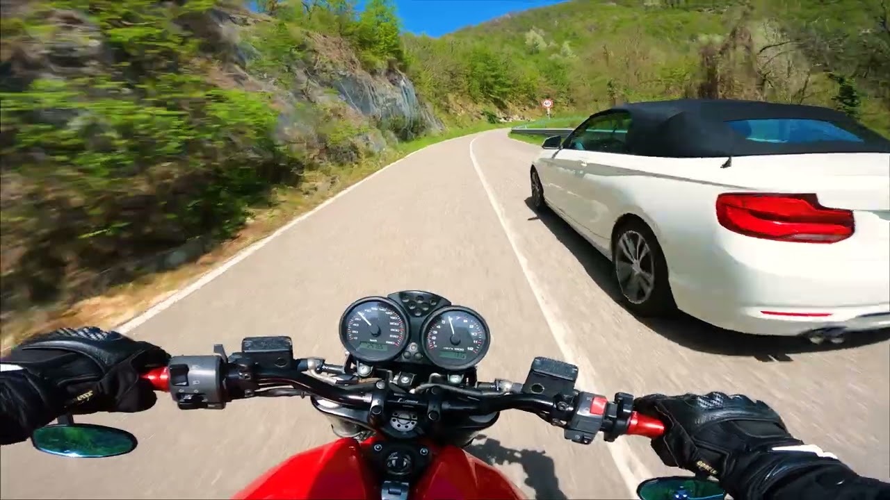 Mountain climb - Ducati Monster 695 [RAW ONBOARD]