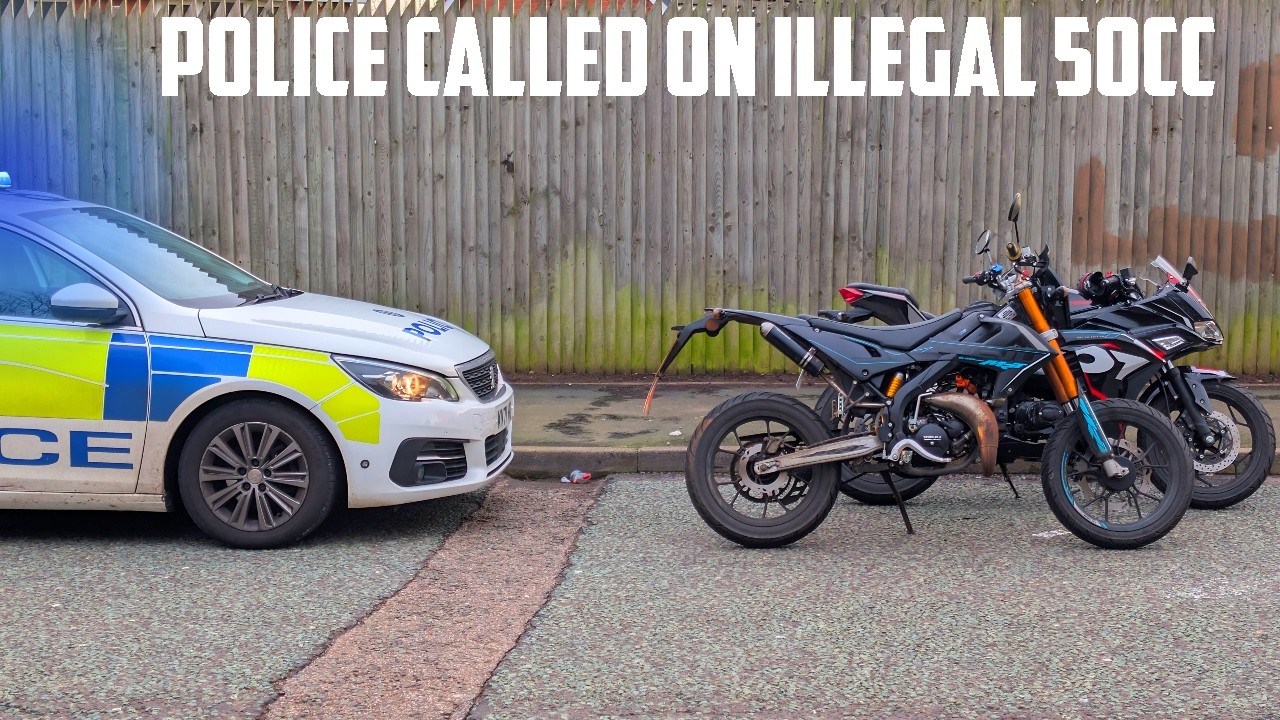 Riding with a Yamasaki YM50 (Police Called)