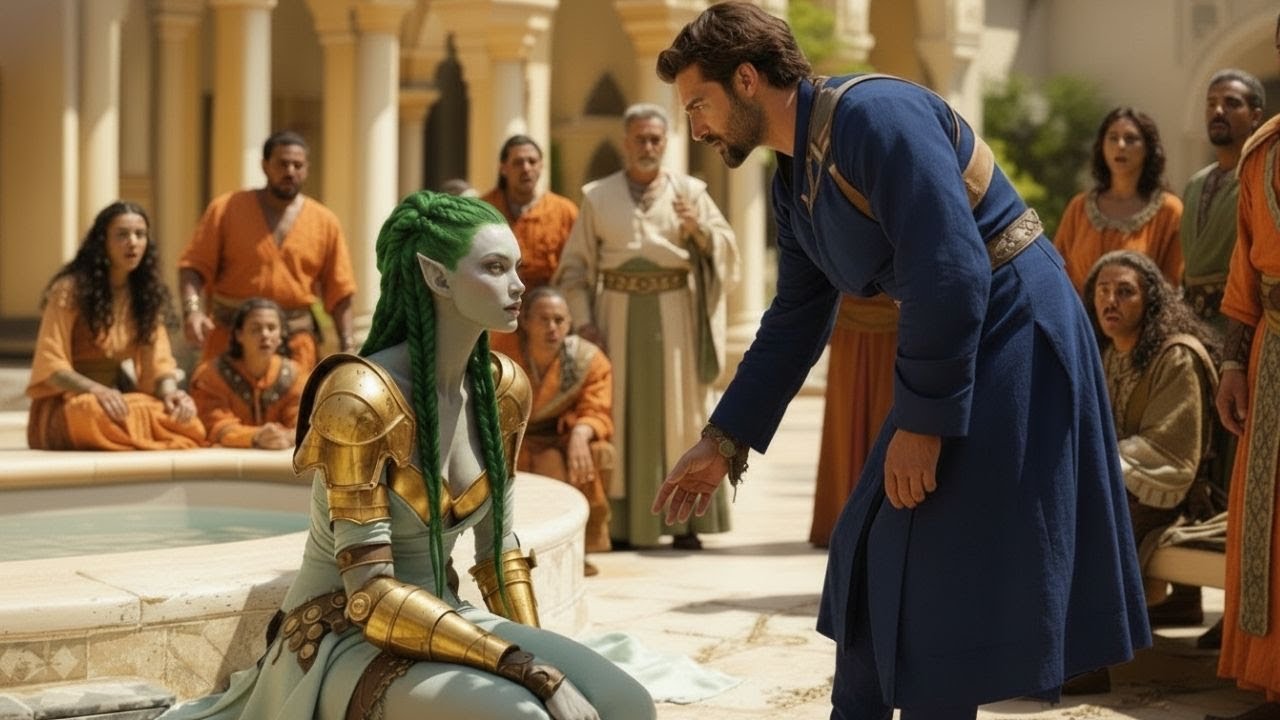 Everyone Avoided the Alien Woman Because She Was "Ugly" — Until a Human Took Her Hand | HFY Story