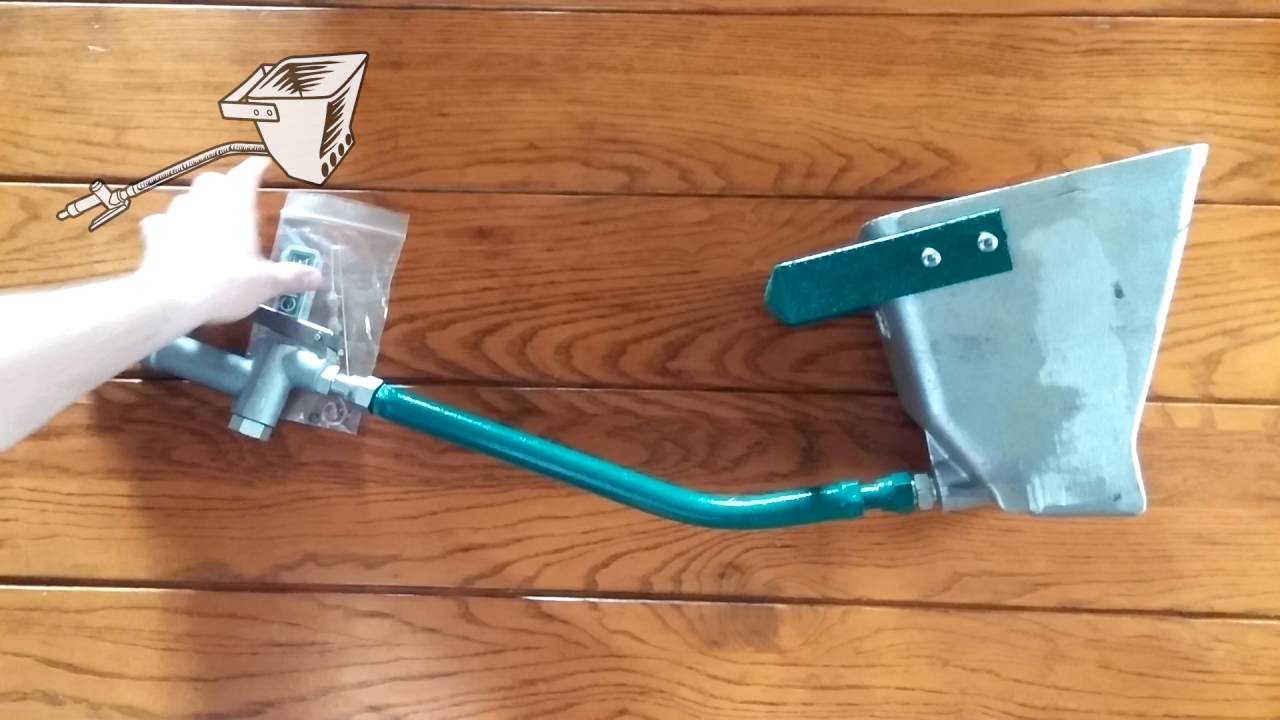 Stucco Sprayer- 4 Jet Wall Blaster Assembly
